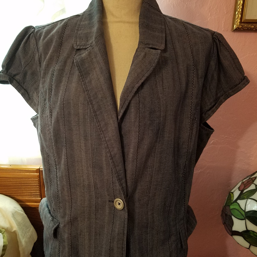 Motto Women's Blazer Career Style Blouse